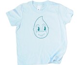 Little Dripper Tee - Blue - Kids Size 4