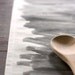 Watercolor Wash Linen / Cotton Tea Towel - Willow Charcoal