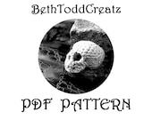 INSTANT Download Skull-y PDF Amigurumi Pattern Crochet by BethToddCreatz Patterns on Etsy