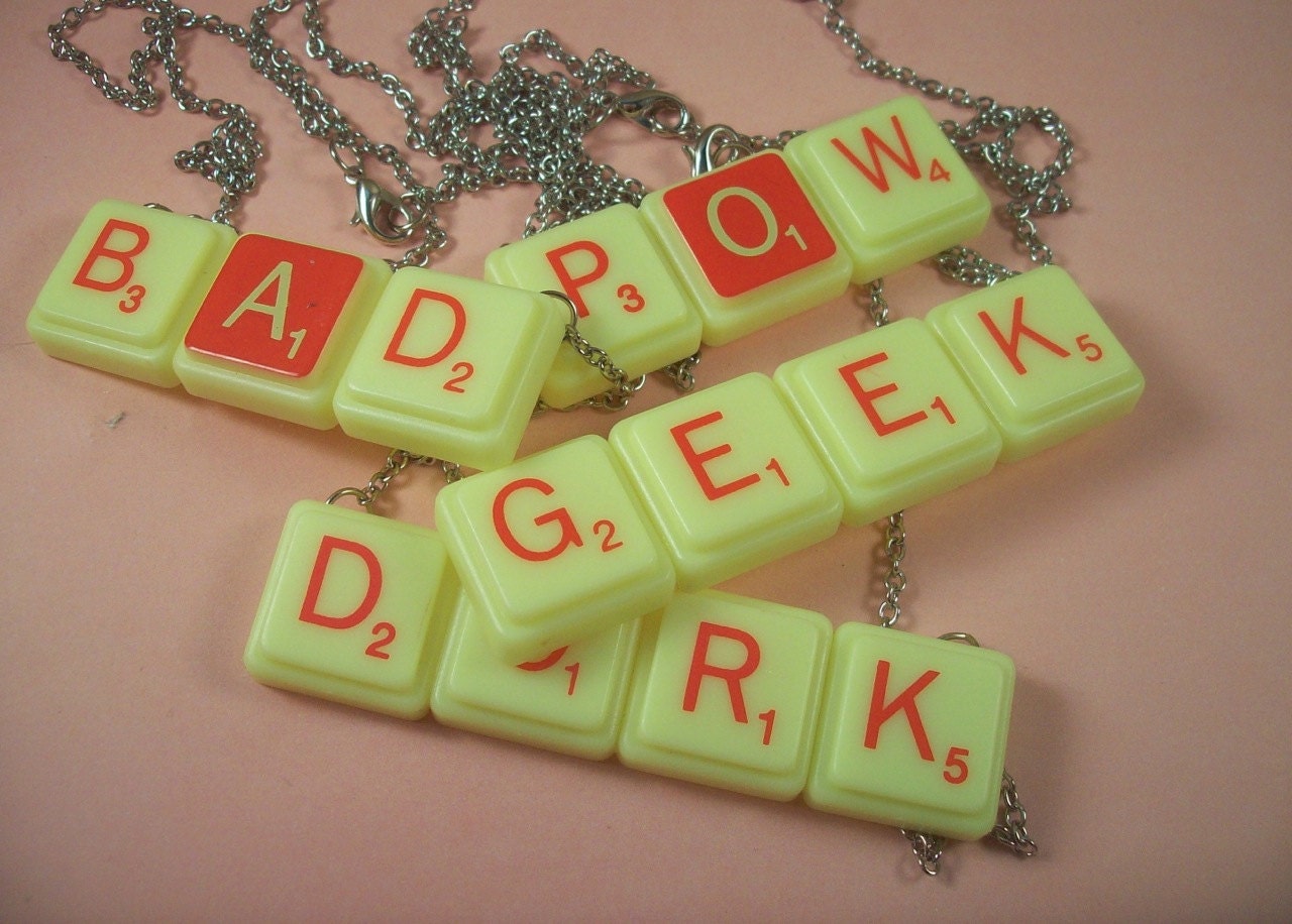SCRABBLE Necklace