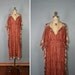 vintage . india . gauze . dress . MAHARANI . paisley . bohemian . caftan
