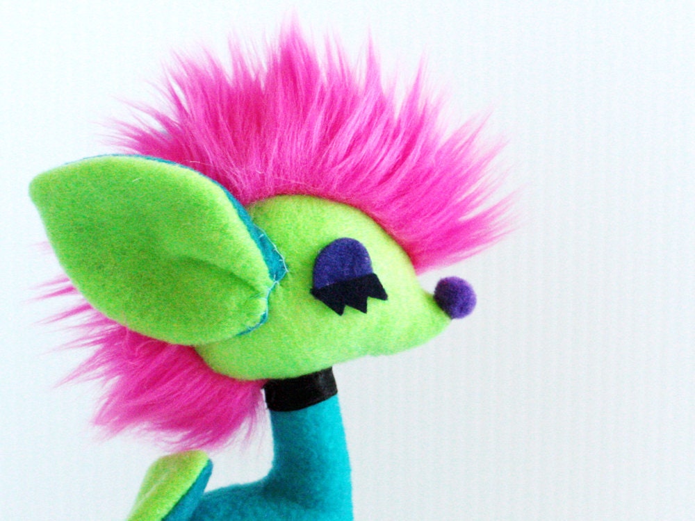 Raspberry Fizz Deer Plush
