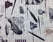 Michael Miller Fabric Nevermore Collection Edgar 1 Yard