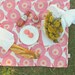 Flower field, in Rosy - Tablecloth