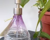 Hand Blown Art Glass Vanity Soap/Lotion  Dispenser by Rebecca Zhukov