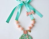 tiny dress necklace5
