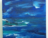 Original acrylic painting Seascape