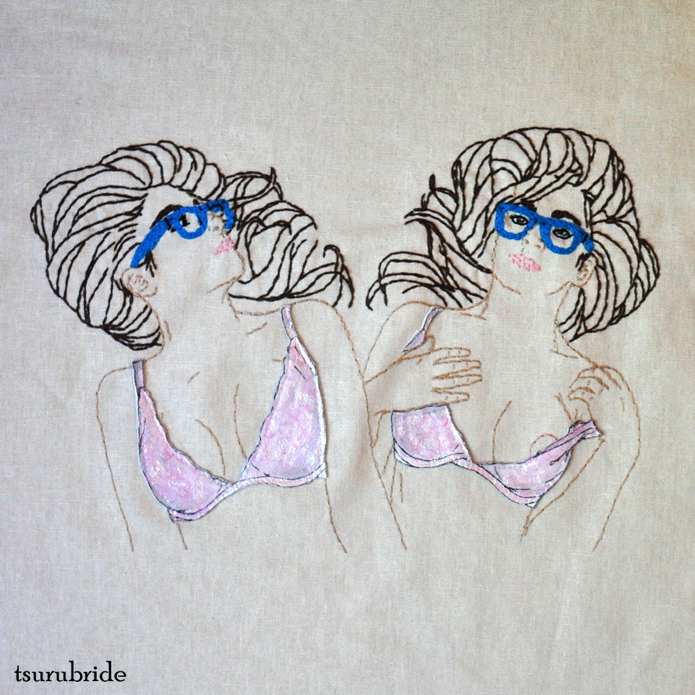 Kate Embroidered Wall Hanging
