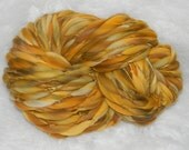 Gold-N-Brown Thick n Thin Kettle Dyed Merino 100 Super Bulky yards  4.7 oz