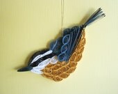 Red-Breasted Nuthatch Ornament design in Quilling