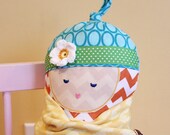 Baby Doll gift set diaper bag blanket bottle soft cloth toy fabric soft cute sweet stuffed modern ready to ship