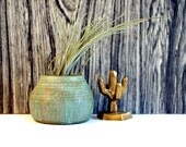 Green Studio Pottery // Pot for Airplants