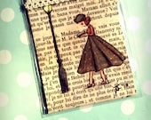 Paris Vintage Bookish Ladies - Patrice Postcards - Set of 12