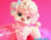 1950's iridescent pretty poodle