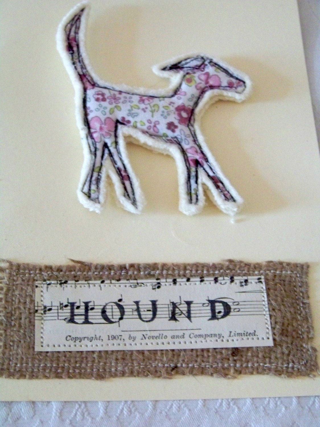 hound brooch