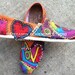 Peace love and paisleys Painted on YOUR TOMS with BLING