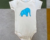 organic elephant onesie