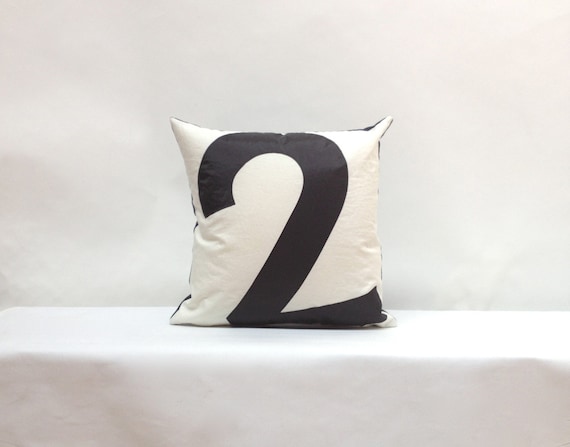 Nautical decor recycled sail pillow  - Number 2