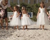 Flower Girl Dress Drop Waist 6 7 8