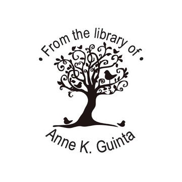 Bookplate From the Library of Stamp Whimsical tree