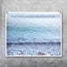 Inspirational quoteation art print, photograph, blue sea - 10x8 photograph wall art home decor print original