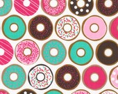 NEW Ann Kelle, Confections, Doughnuts Sweet Fabric - By the Yard