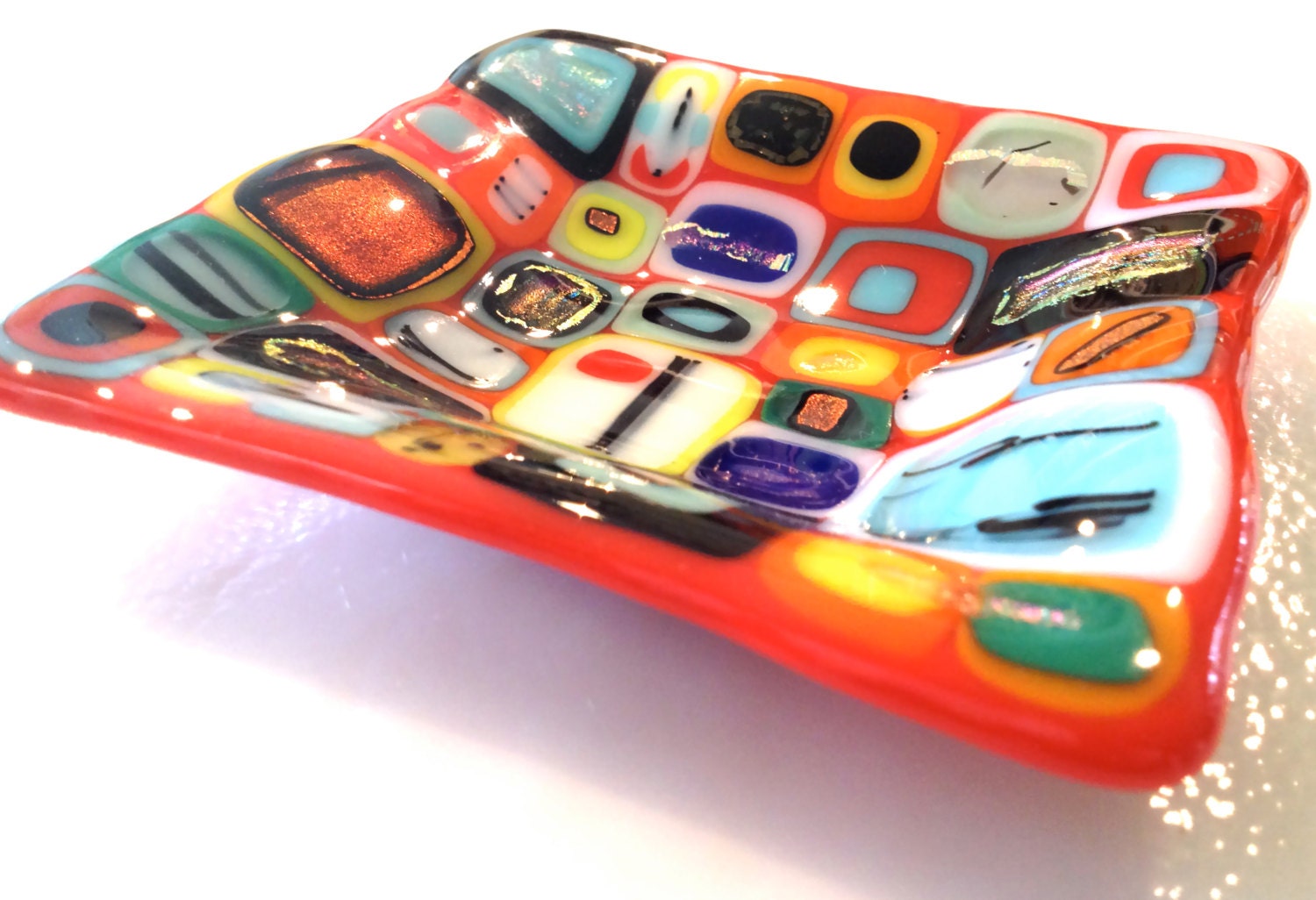 Fused Glass: 5x5 Patchwork Squares