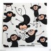 Original Art, Illustration, Original Ink Drawing - "Monkeying Around" - OOAK