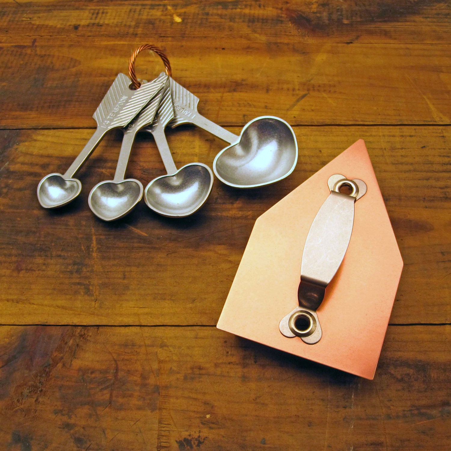 Home Sweet Home Cookie Cutter & Heart Measuring Spoons