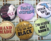 Crafty Buttons - FREE SHIPPING - Great Gift for Crafters