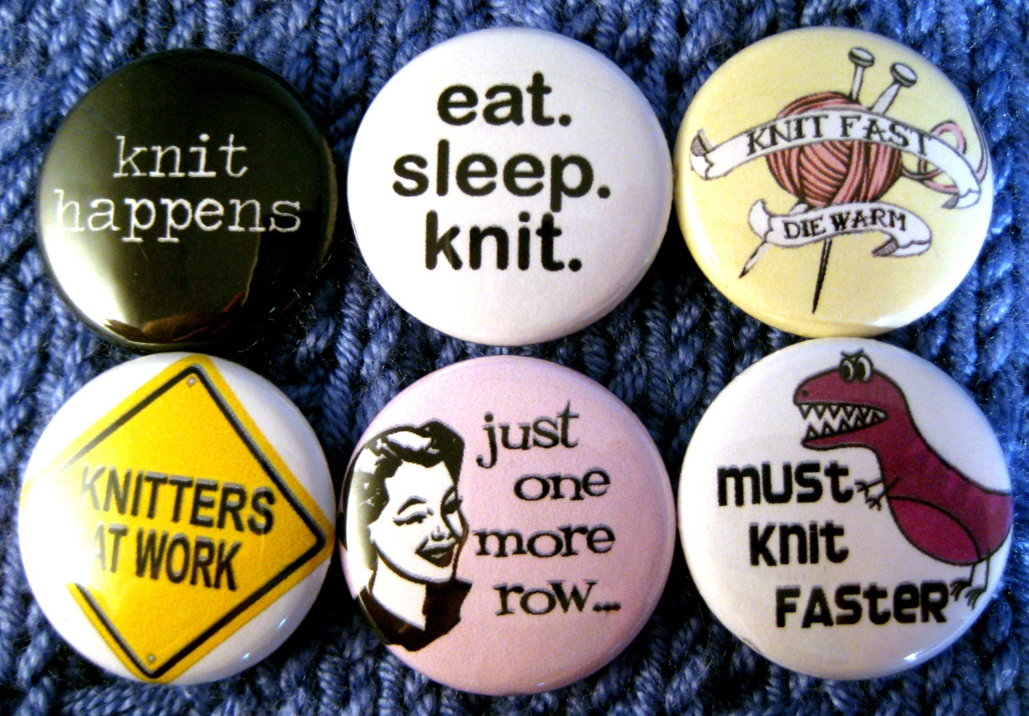 More Knitting Magnets - FREE SHIPPING