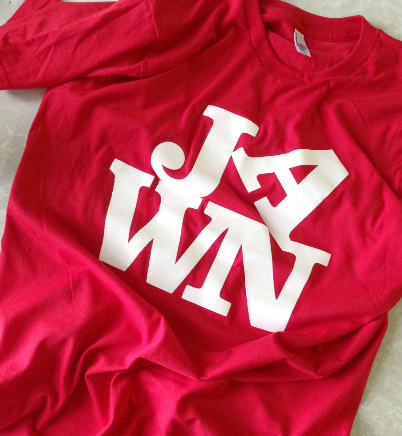 Love Jawn t-shirt - RED - UNISEX SMALL