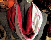 Recycled Flannel Pajamas Infinity Scarf