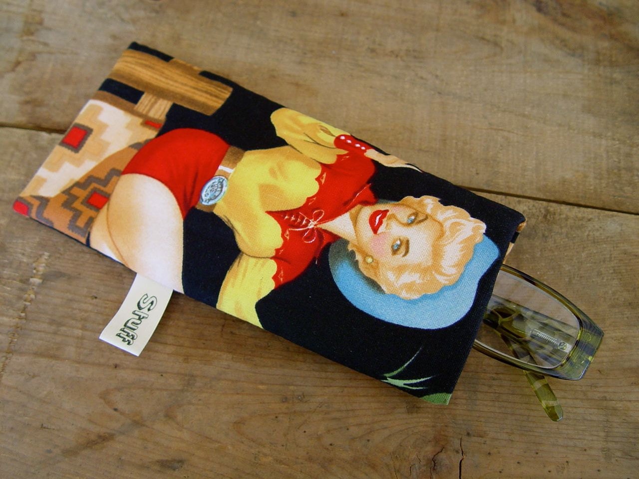 Pinup Cowgirls Sleeping Bag For Your Eyeglass From STUFF
