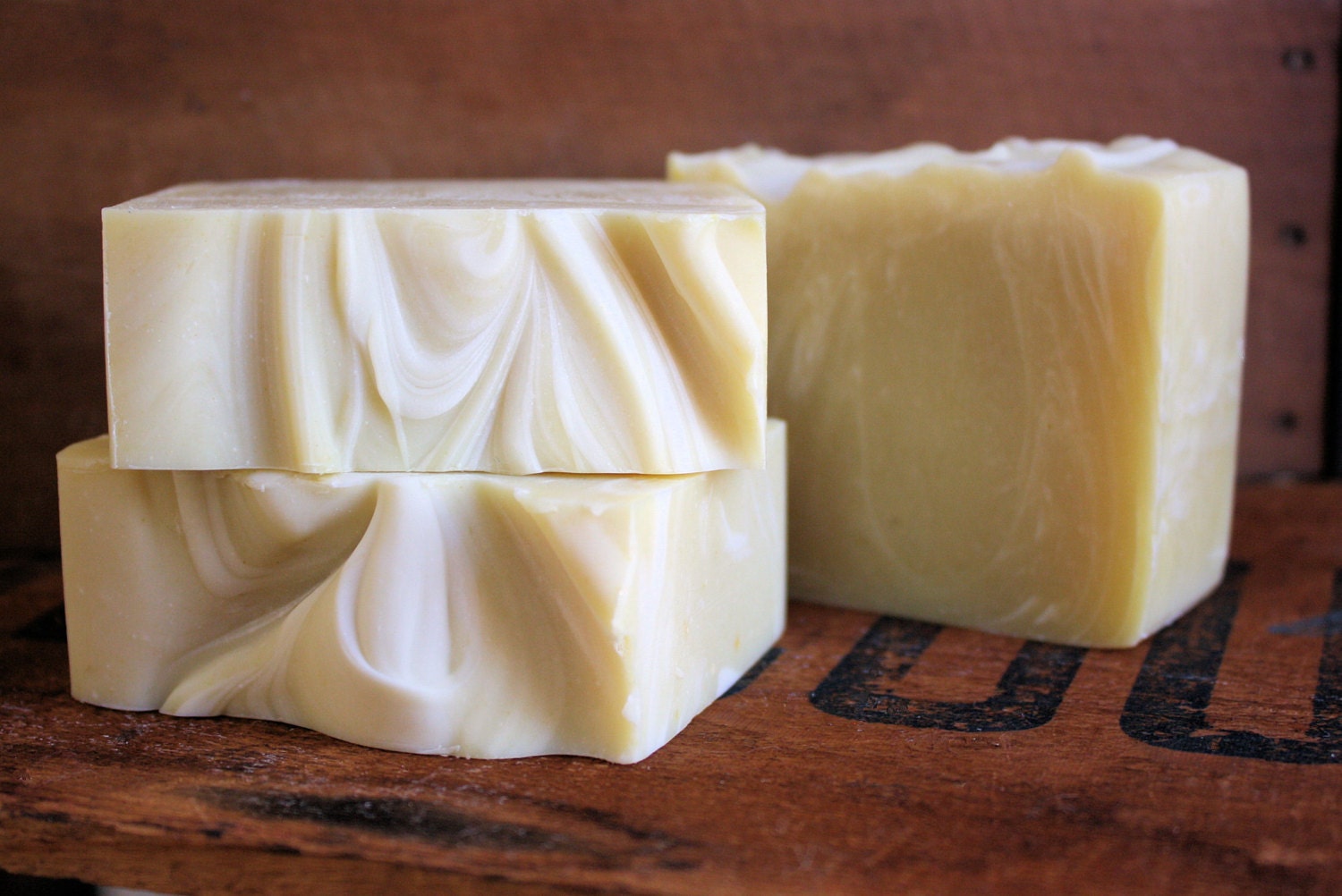 Lettuce and Sweet Orange Cold Process Soap