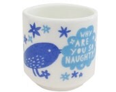 Why Are You So Naughty, Ceramic Egg Cup.