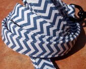 Sea Spray - Handmade Dog Leash 6ft Long Size - Organic Cotton Pet Leash