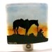 Night Light In Fused Glass (Lone Rider)