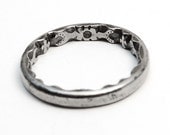 Iron hairbloom ring