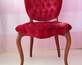 Custom Louis XV Boudoir Chair