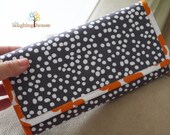 PREMIUM Cash Budgeting Purse (Scattered Sand in Warm Grey)