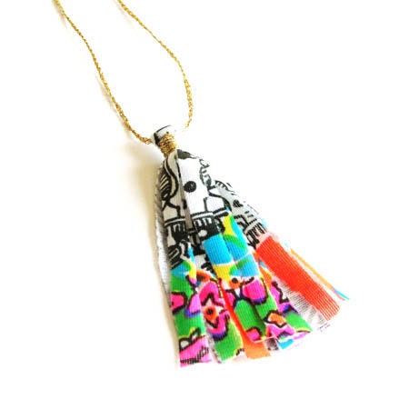Tassel Necklace, Limited Edition Key West Collection