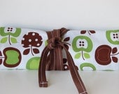 Jewelry Bag Roll Apple Teacher Gift