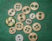 antique milk glass buttons
