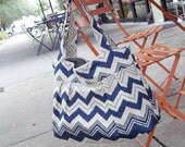 Blue Duffel Bag - XL Hard Bottom 24 inch handles
