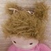 waldorf inspired doll-bedhead girl-FREE SHIPPING to US and Canada