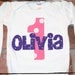 What's In a Name BIRTHDAY EDITION Baby Dots Onesie or TShirt