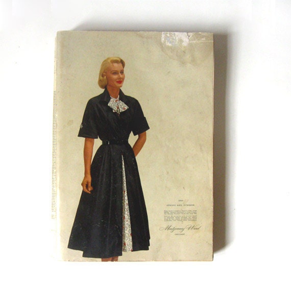 Vintage 50s Montgomery Ward Catalog - Mid Century 1953 Spring Summer Catalogue - 955 Pages Thick