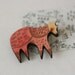 Dancer Bear - Wooden Pin