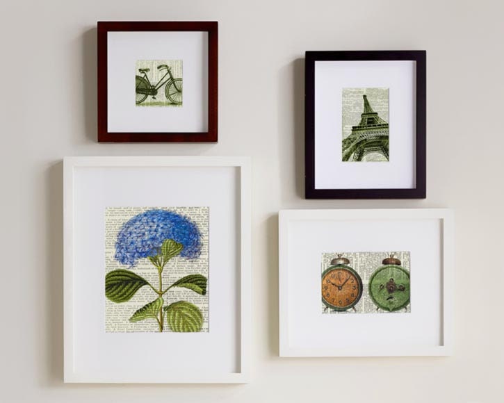 Sets - 3 altered sets - choose one set of four prints